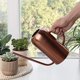 thumbnail image 4 of Regadera de acero inoxidable para plantas de interior y exterior, 1,3 l (40 oz), color bronce, 4 of 8