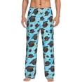 thumbnail image 2 of Lsque Graduation Hats1 Print Men's Pajama Pants, Lounge Pant - Comfortable Home Wear,Elastic Waistband, Stylish Design-Large, 2 of 9