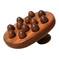 thumbnail image 3 of FITYLE Wooden Massage Body Brush Wood Massage Tool Family Gift with 12 Balls Handheld Guasha Scraping Brush for Back Body Contouring, 3 of 9