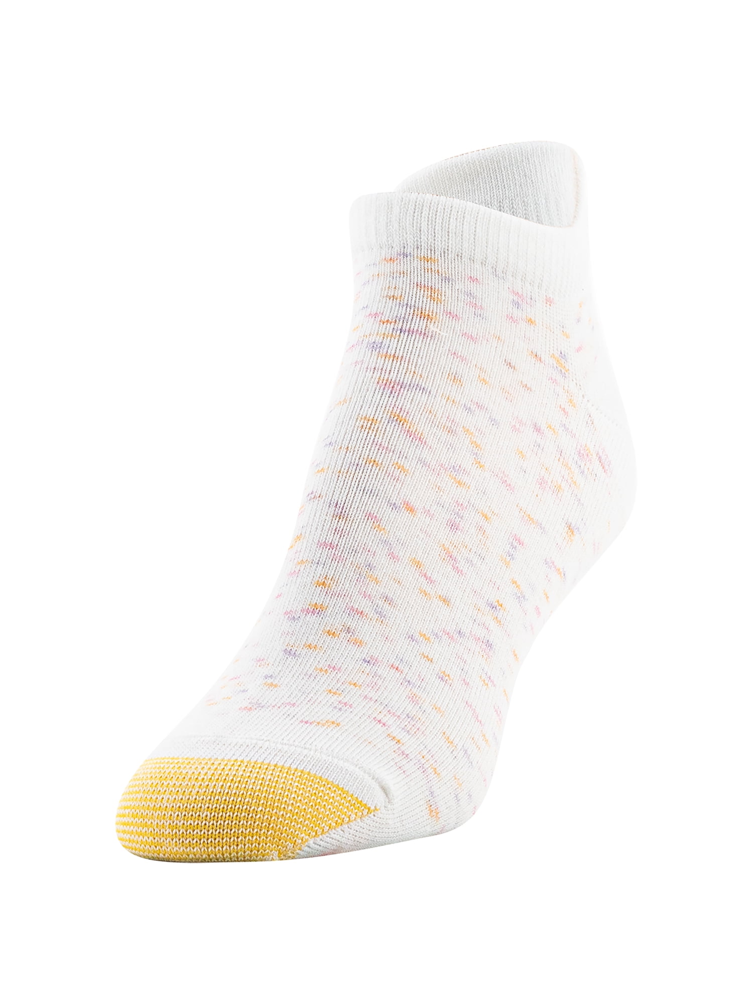GoldToe Edition Women's Confetti Tab Socks Assorted, 6 Pairs, Size 6-9