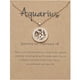 thumbnail image 1 of Collar para mujer, joyería para mujer, joyería para mujer, 1 collar con colgante de 12 signos, ideal para cumpleaños, vacaciones, para mujeres y niñas, con encaje., 1 of 3