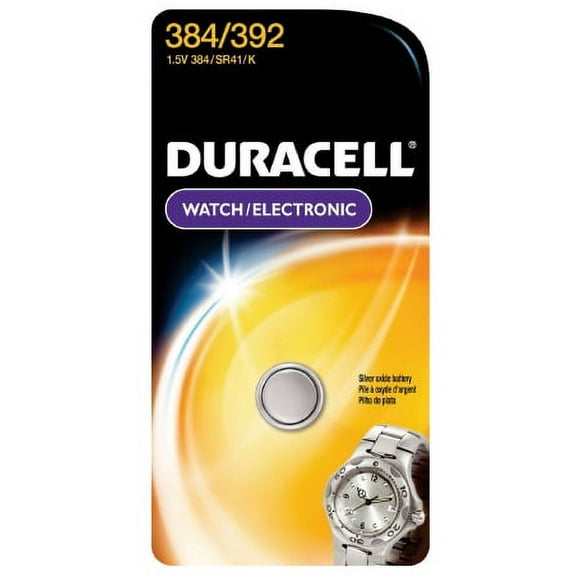 Duracell Silver Oxide Battery  384/392 Cell 1.5V Disposable Pack of 36