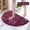 A, variant on Shaggy Bathroom Rug 20x32 Inch Half Round Non- Bath Mat Absorbent Furry Shower Rug for Bathtub, Bathroom, Entryway, Kitchen & Hallway Use