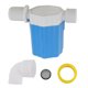 thumbnail image 2 of Válvula Flotador, 3/4in Válvula De Control Automático De Nivel De Agua Tipo Interior, Nylon Controlador De Nivel De Agua Repone El Agua Automáticamente Para Piscinas, 2 of 7