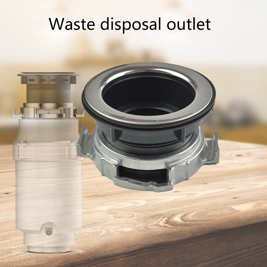 Sink Flange Kit for Garbage Disposals, Stainless Steel Garbage Disposal Parts for Standard Kitchen Drain Size of 4.43in