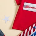 thumbnail image 5 of Gvdentm Baby Outfits Baby Boy Summer Clothes My First Mothers Fathers Day Baby Outfit Short Sleeve Romper Suspender Shorts 2Pcs(Red,3-4 Years), 5 of 9