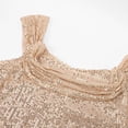 thumbnail image 6 of Wdgfv Womens Sequin Dress Elegant Off Shoulder Sequin Prom Gown with Pleated Midi Design for Formal Evening Events, 6 of 7
