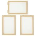 thumbnail image 1 of KAKOWELY 3Pcs Paper Making Frame DIY Paper Making Frame Paper Making Wood Frame Wood Paper Frame,7.09X"X4.92"X0.91", 1 of 4