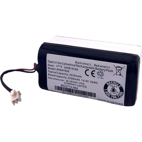 Replacement Li-Ion Battery for Shark RV725 RV750_N AV751 AV753 RV761 RV763 RV765 RV771 RV850 AV911 RV912 AV970 RV990 QR1000S RV1001AE RV1101ARUS UR1005AE RV2001 RV2410 RV2502 RV2610 RV2620 (Black)