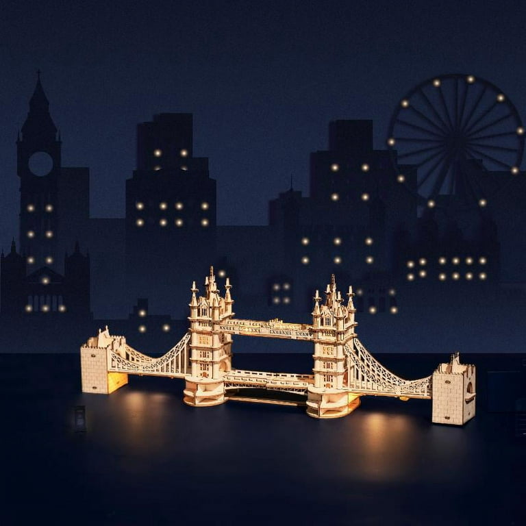 Tower Bridge 3D Wooden Puzzle by Rolife