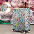 thumbnail image 4 of Colorful Sports Items Pattern Luggage Cover Fashion Suitcase Cover Baggage Covers Fit 25-28 Inch Luggage (Go Travel), 4 of 5