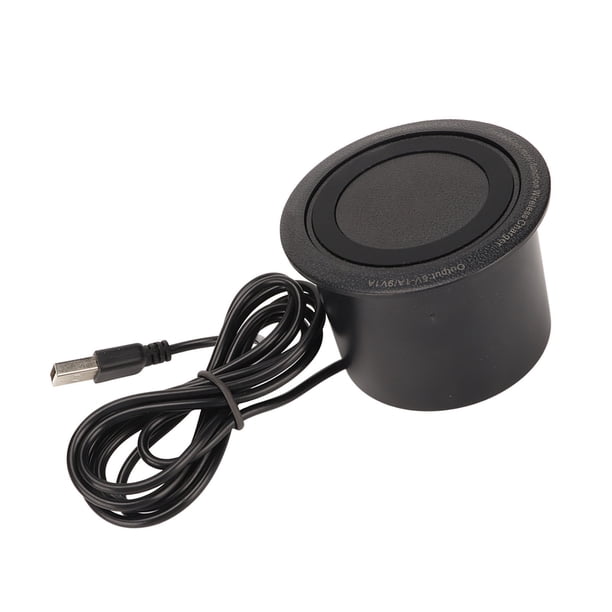 Cargador inalámbrico Bling Bling multifuncional 10W doble puerto USB ABS