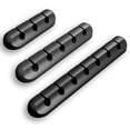 thumbnail image 4 of Juego de 3 clips para sujetar cables USB, organizador de cables de datos de escritorio, gestión de cables, clips para sujetar cables USB., 4 of 5
