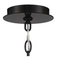 thumbnail image 6 of Possini Euro Design Black Drum Pendant Chandelier 22" Wide Modern Double Shade 6-Light Fixture Dining Room House Foyer Entryway, 6 of 9
