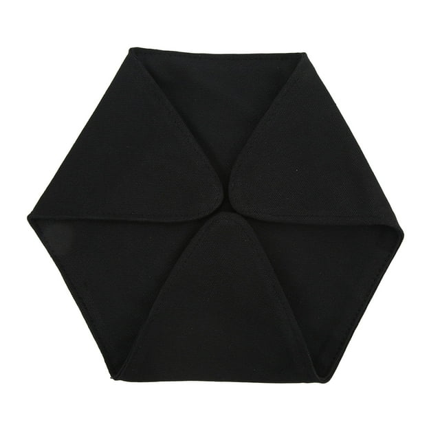 Camping Stool Cloth, Lightweight Tripod Stool Cloth Practical For BBQ Party For Outdoor Camping For Hiking Black