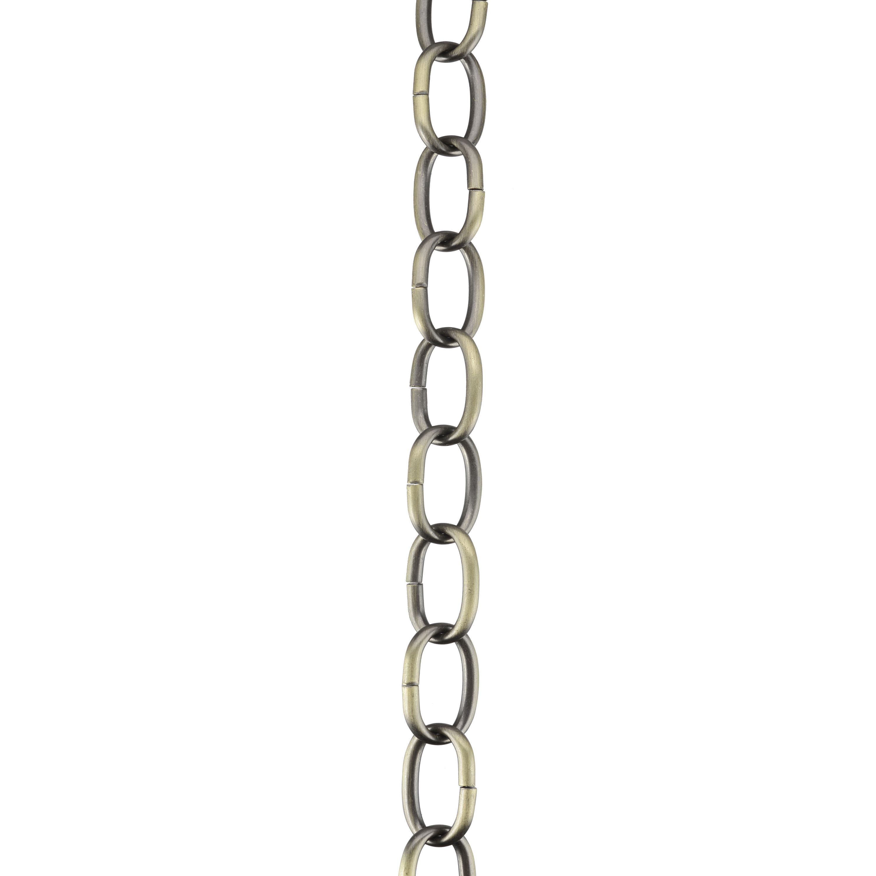 Aspen Creative 21106-51,Steel 10 Feet Heavy Duty Chain for Hanging Up ...