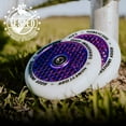 thumbnail image 6 of 110mm Honeycore Wheels - White/Purple, 6 of 6