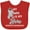 Red, variant on Inktastic My Mom is My Hero Diabetes Awareness Boys or Girls Baby Bib