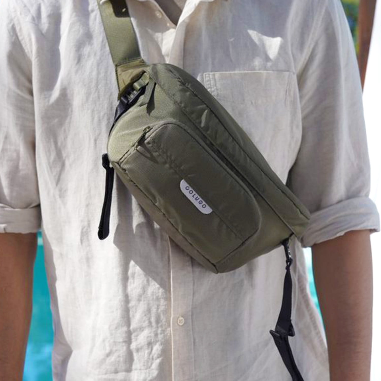 Colugo The On the Go Organizer Designed to Fit Stroller, Olive