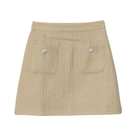 asddcavvf Skirts for Women Fragrance A Line Skirt Women's High Waisted Skinny Proof Hip Wrap Skirt
