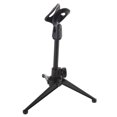 thumbnail image 1 of Dalazy Support de Microphone en Plastique Support de Table Portable Trépied Micro Support de Bureau avec Pince, 1 of 9