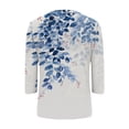 thumbnail image 4 of 3/4 Sleeve Blouses for Women,3/4 Length Sleeve Womens Tops V Neck Three Quarter T Shirts Spring 2026 Dressy Casual Blouses, 4 of 8