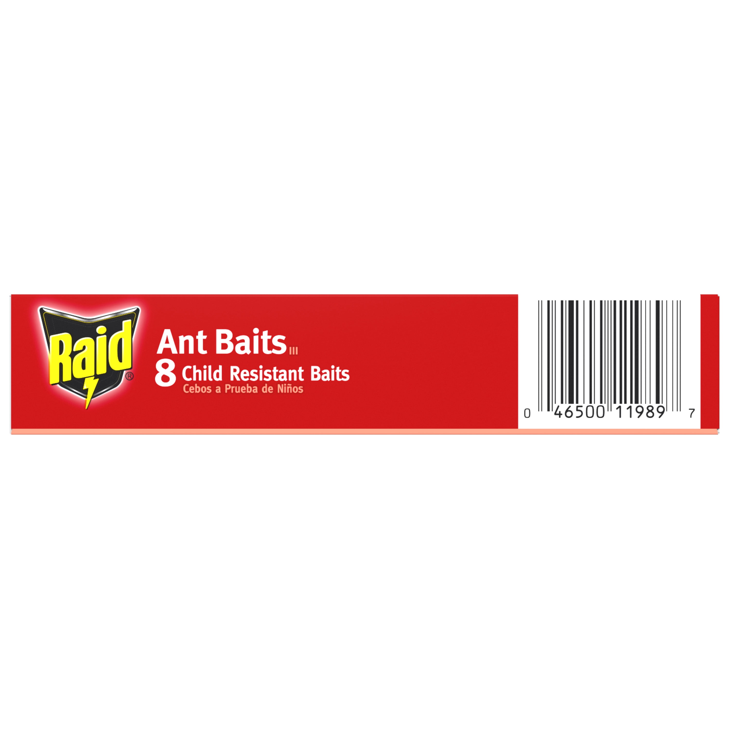 Raid Ant Baits, 8 count, 0.48 oz