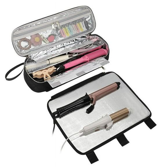 Hair Tools Travel Bag Hair Styling Tool Organizer Storage Bag for Flat Irons Straighteners Curling Iron Accessories