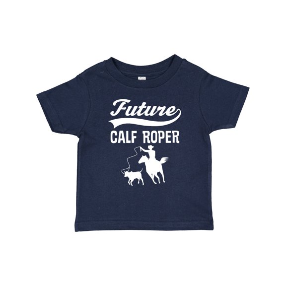 Inktastic Calf Roping Rodeo Future Cowboy Boys Toddler T-Shirt