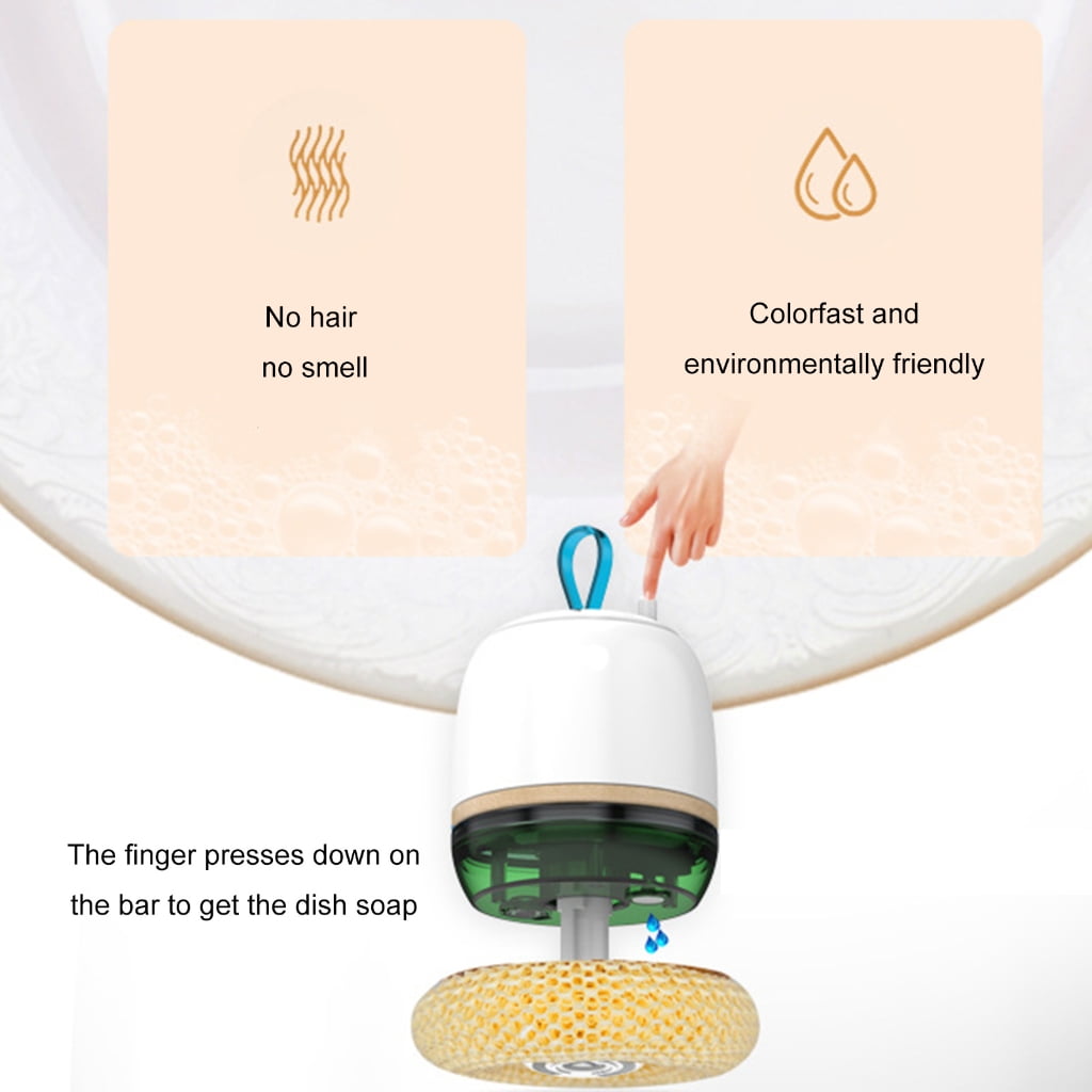 Small Rechargeable Dishwasher Portable Electric Cleaning Balls ABS Texture Dish Washing Machine for Travel Kitchen
