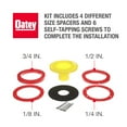 thumbnail image 6 of Oatey Set-Rite Toilet Flange Extension Kit, 6 of 8