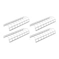 thumbnail image 2 of 4 piezas de escurridores de utensilios, soporte para platos, gran capacidad, multiusos. Estante para cuencos de plata, 2 of 9