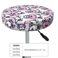 thumbnail image 4 of Disketp Baby Cow Funda Redonda para Taburete, Funda de Cojín para Silla de Bar Suave y Elástica-12 inch, 4 of 7