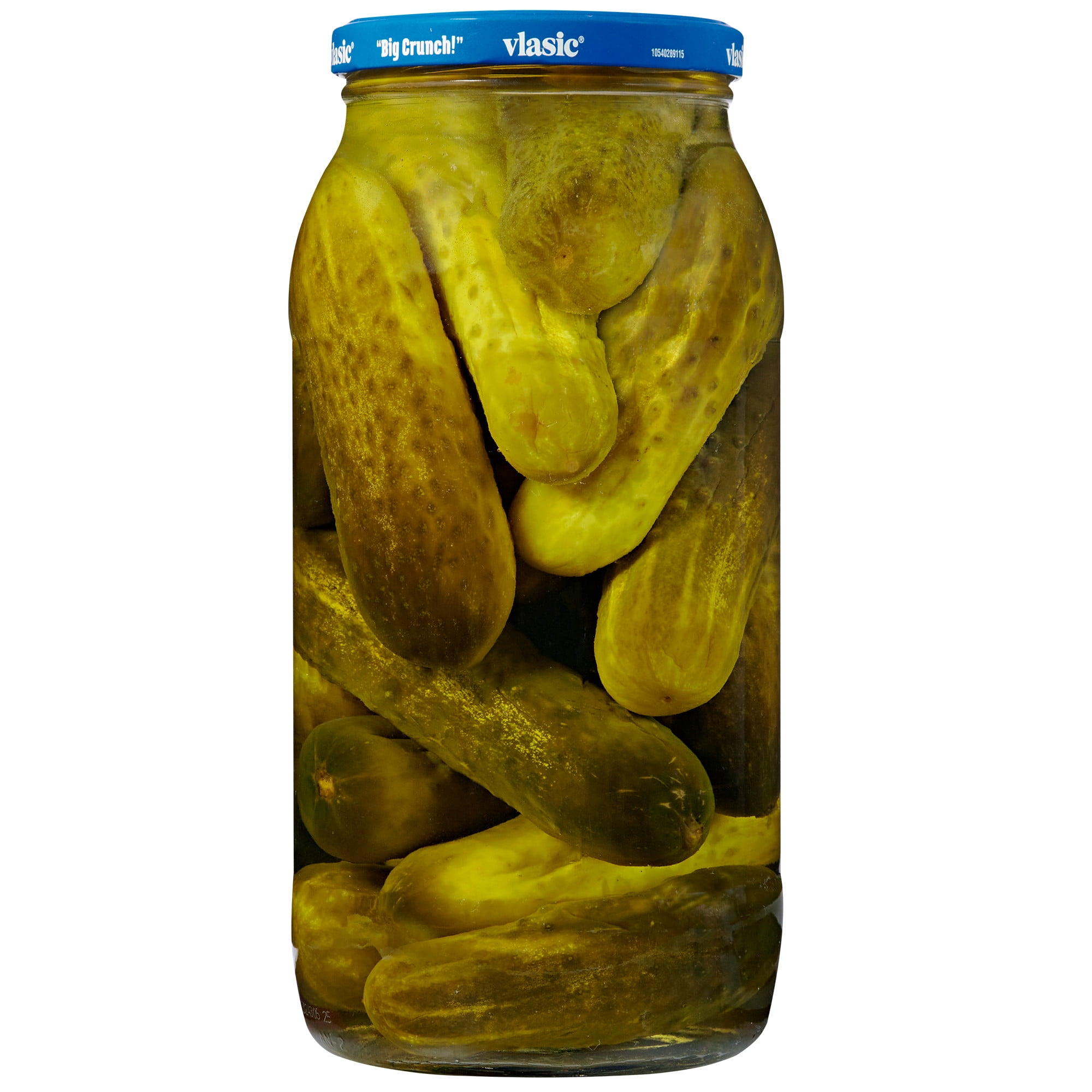 (6 pack) Vlasic Kosher Dill Whole Pickles, Keto Friendly, 80 fl. oz.