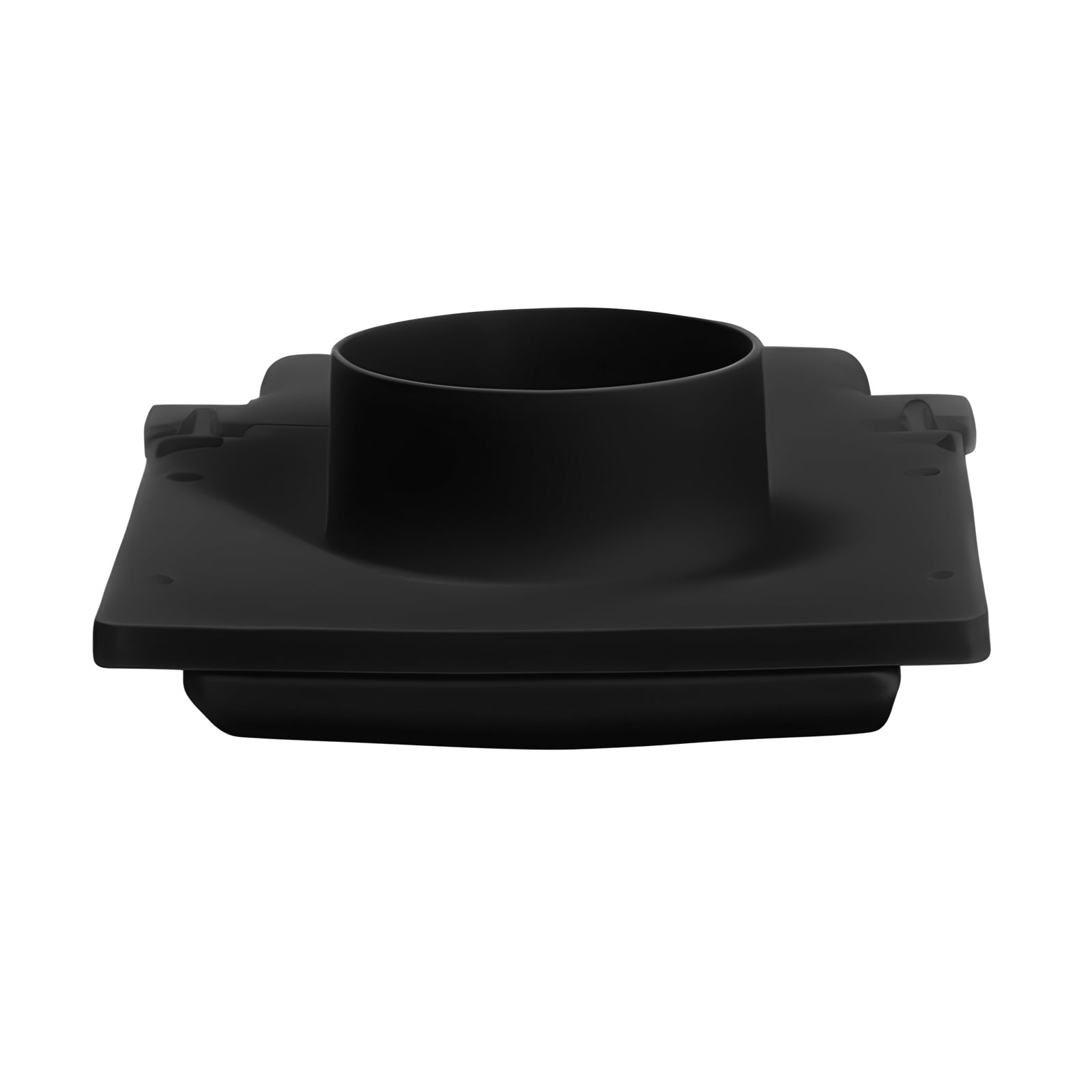PreVent-It Bathroom Soffit Vent 4", Under Eave Exterior Vent, Screws Included, Black, 1-Pack