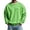 Fluorescent Green #033, variant on Men's Crewneck Pocket Sweatshirt Long Sleeve Relaxed Fit Chest Pocket Soft Casual Basic Pullover Sweatshirt