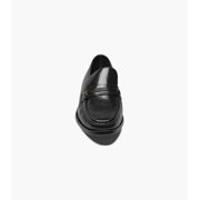 Florsheim Riva Men's Moc Toe Bit Loafer, Black, 7 3E