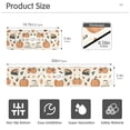 thumbnail image 3 of Yayeee Faucet Mat for Kitchen Sink 14.7" Diatomite Long Splash Guard Pad, Beige Fall Leaves, 3 of 7