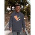 thumbnail image 2 of Sketch Dino Roar Hoodie Juniors -Image by Shutterstock,  Small, 2 of 4