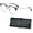 Black-silver, variant on Kloiadka Auto Focus Glasses, Kloiadka High-Tech Auto-Focus, Blue Light Blocking Reading Glasses