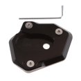 thumbnail image 4 of Almohadilla de extensión de para motocicleta Z650 Z900 2017 negra Negro kusrkot Placa de extensión Kickstand, 4 of 7