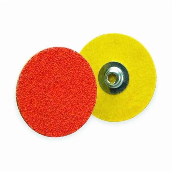 Norton Abrasives Quick Change Disc, CerAlO, 2in, 36G, TS, PK25 66261162317