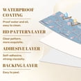 thumbnail image 6 of Peel and Stick Wallpaper Vintage Sewing Machine Shop blue Pink Wall Mural 17.7in x 9.8ft Self Adhesive Removable Wall Paper Renter Friendly Wallpaper for Girls Bedroom Nursery Livingroom, 6 of 8