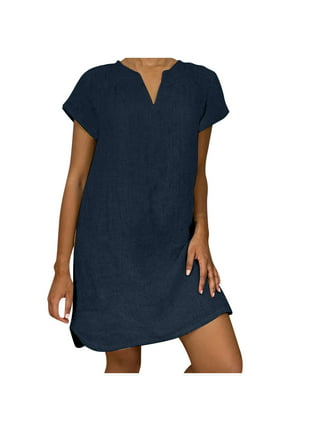 Herrnalise Summer Dresses for Women 2023 Trendy Plus Size Women's Clothing  Vintage Blue Floral Print Casual Long Sleeve Maxi Dress Elegant Party  Formal Round Neckline Oversized DressBlue 