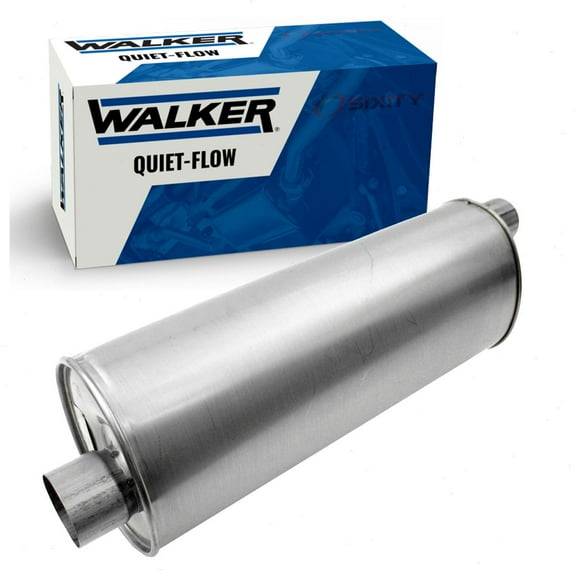Walker Quiet-Flow Exhaust Muffler compatible with GMC Sierra 1500 4.3L 4.8L 5.3L 6.0L V6 V8 2007-2013