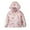 Pink, variant on Uxgjfwu Kids Winter Jacket Toddler Kids Baby Boys Girls Fashion Cute Pattern Zipper Long Sleeves Windproof Jacket Hooded Coat