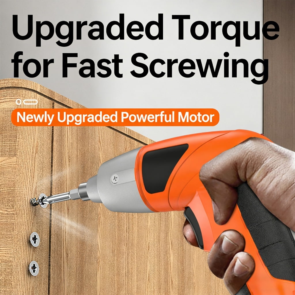Electric Screwdriver 3.5Nm Power Ergonomic Handle for Appliance Maintenance