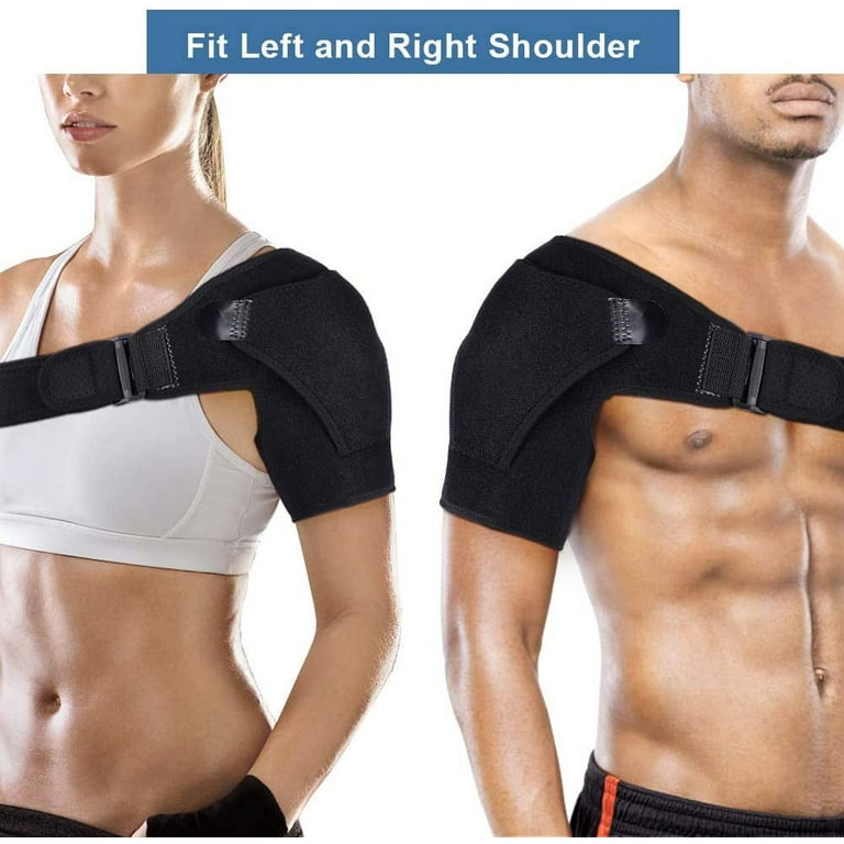 Shoulder Stability Brace for Men and Women, Pressure Pad Light and