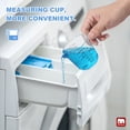thumbnail image 4 of GMISUN Dispensador de detergente para ropa, paquete de 2 dispensadores de jabón líquido para ropa, contenedor de almacenamiento de 67 oz para decoración de la habitación de la granja, organizador de b, 4 of 7