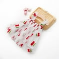 thumbnail image 1 of Leey-monde Princesse Habiller Vêtements pour les Petites Filles Net Filles Vêtements Enfants Sangle Kid Fil Sans Dos Solide Ruché Princesse Robe Filles Robe & Jupe, Blanc, 1 of 5